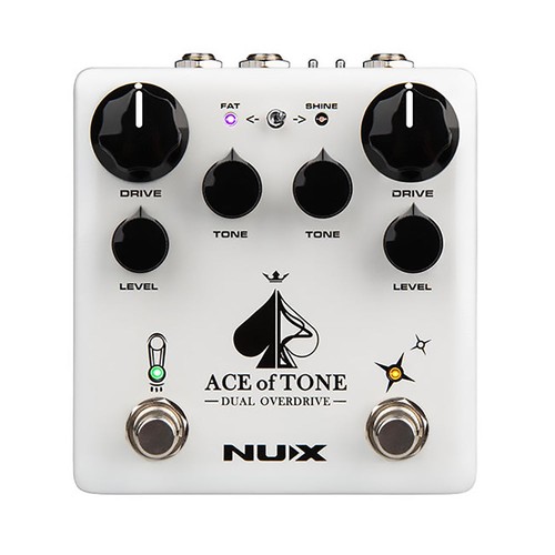 Pedale overdrive doppio nux - overdrive,