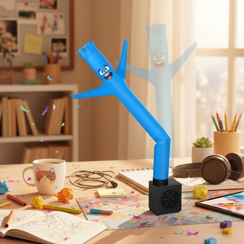 Tubo gonfiabile blu - uomo, con